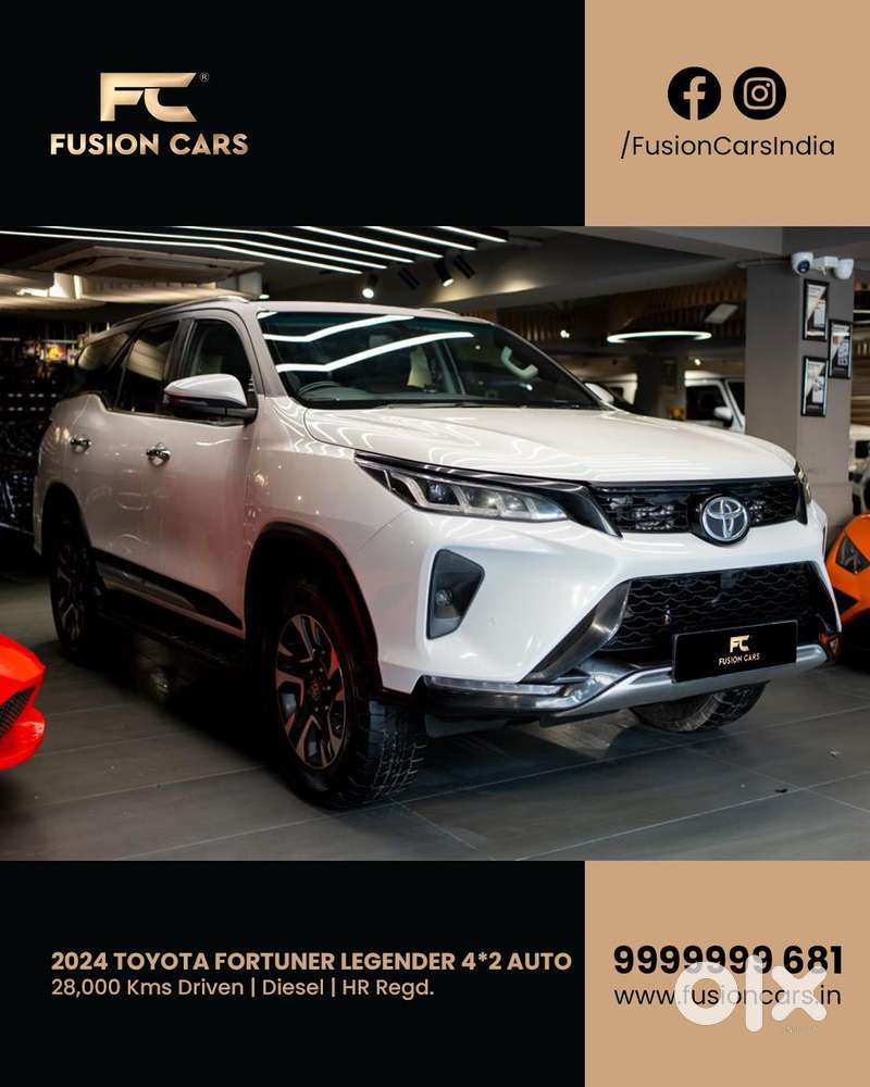 2024 4X2 AT 2.8 Legender — ₹41.0L on OLX