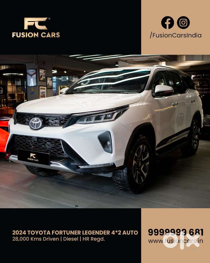 2024 4X2 AT 2.8 Legender — ₹41.0L on OLX