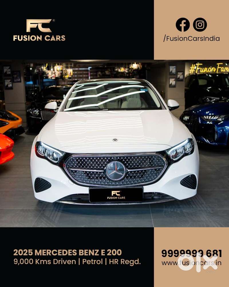 2025 E 200 Exclusive — ₹79.8L on OLX
