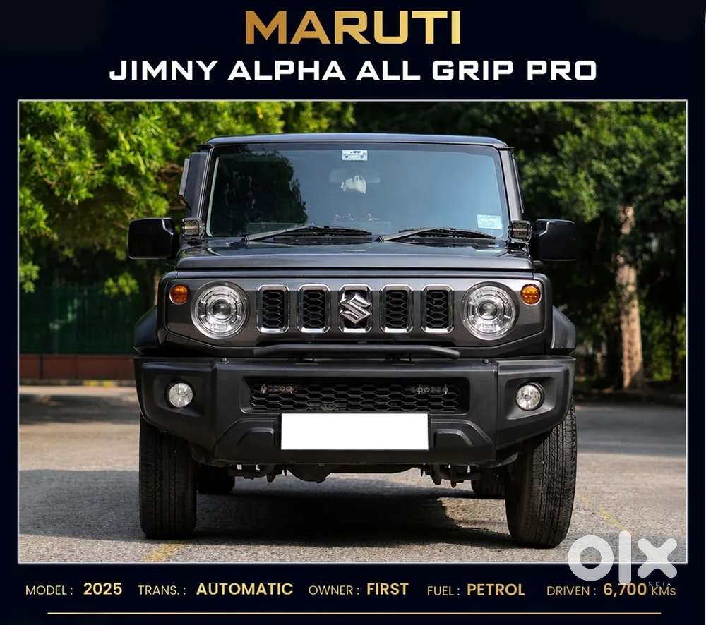 2025 Maruti Suzuki Jimny, 2025, Petrol — ₹14.0L on OLX