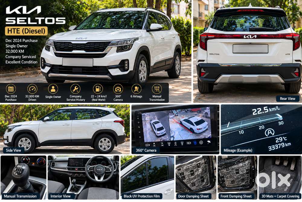 2024 HTE D — ₹12.5L on OLX