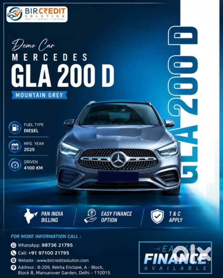 2026 GLA 200 D — ₹45.0L on OLX